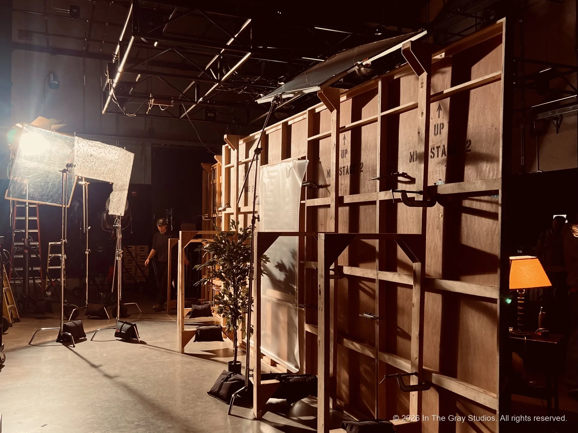 Behind The Scenes — photograph by Naimah Gray