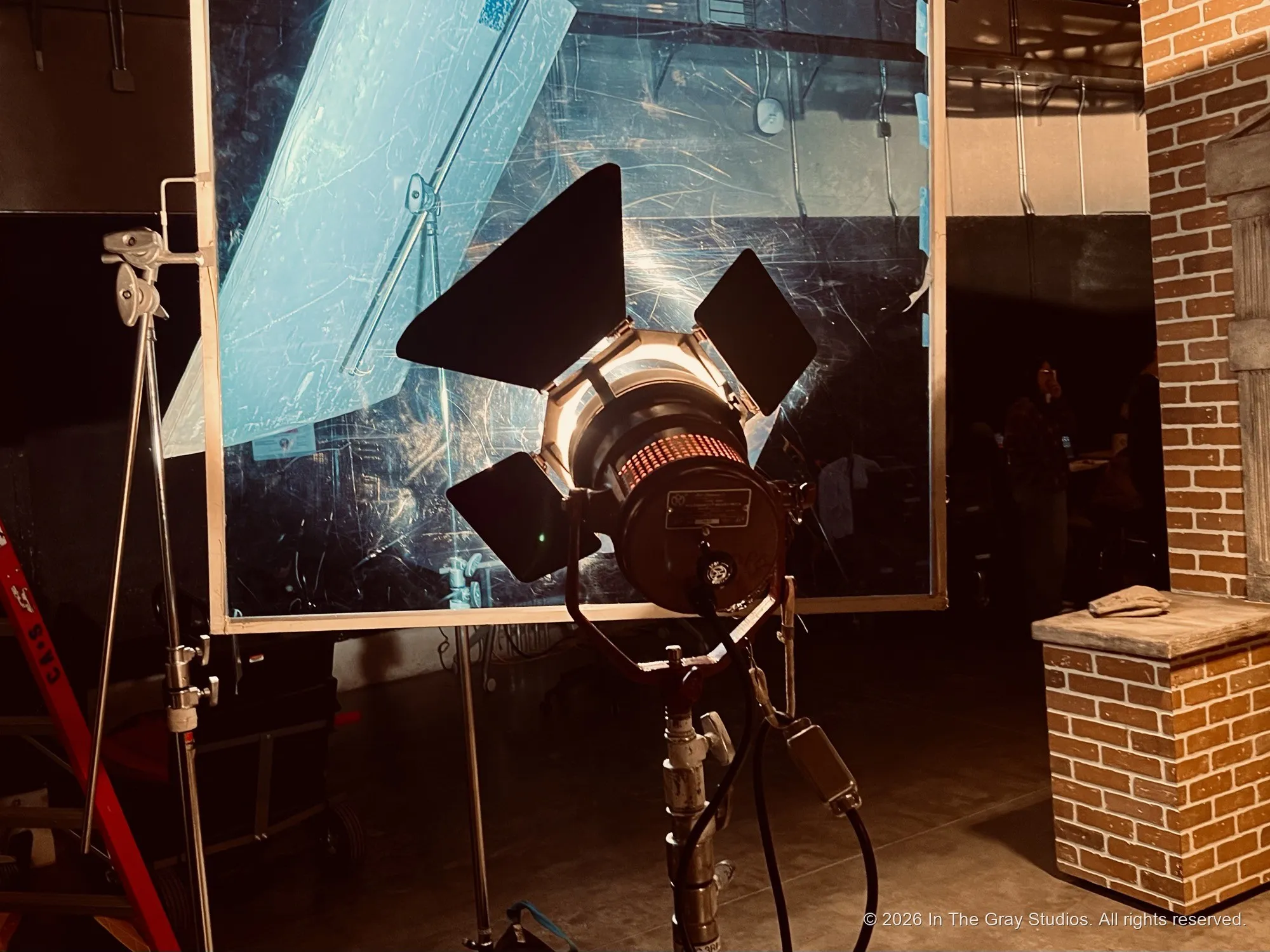 Behind The Scenes — photograph by Naimah Gray