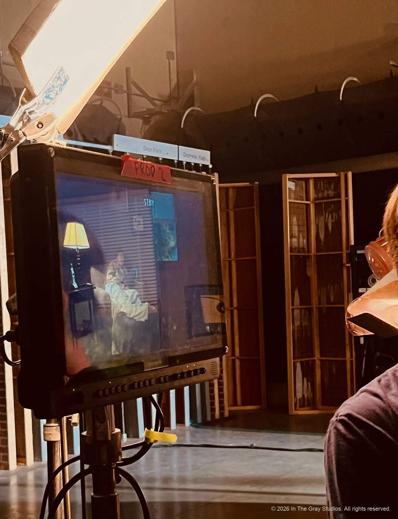 Behind The Scenes — photograph by Naimah Gray