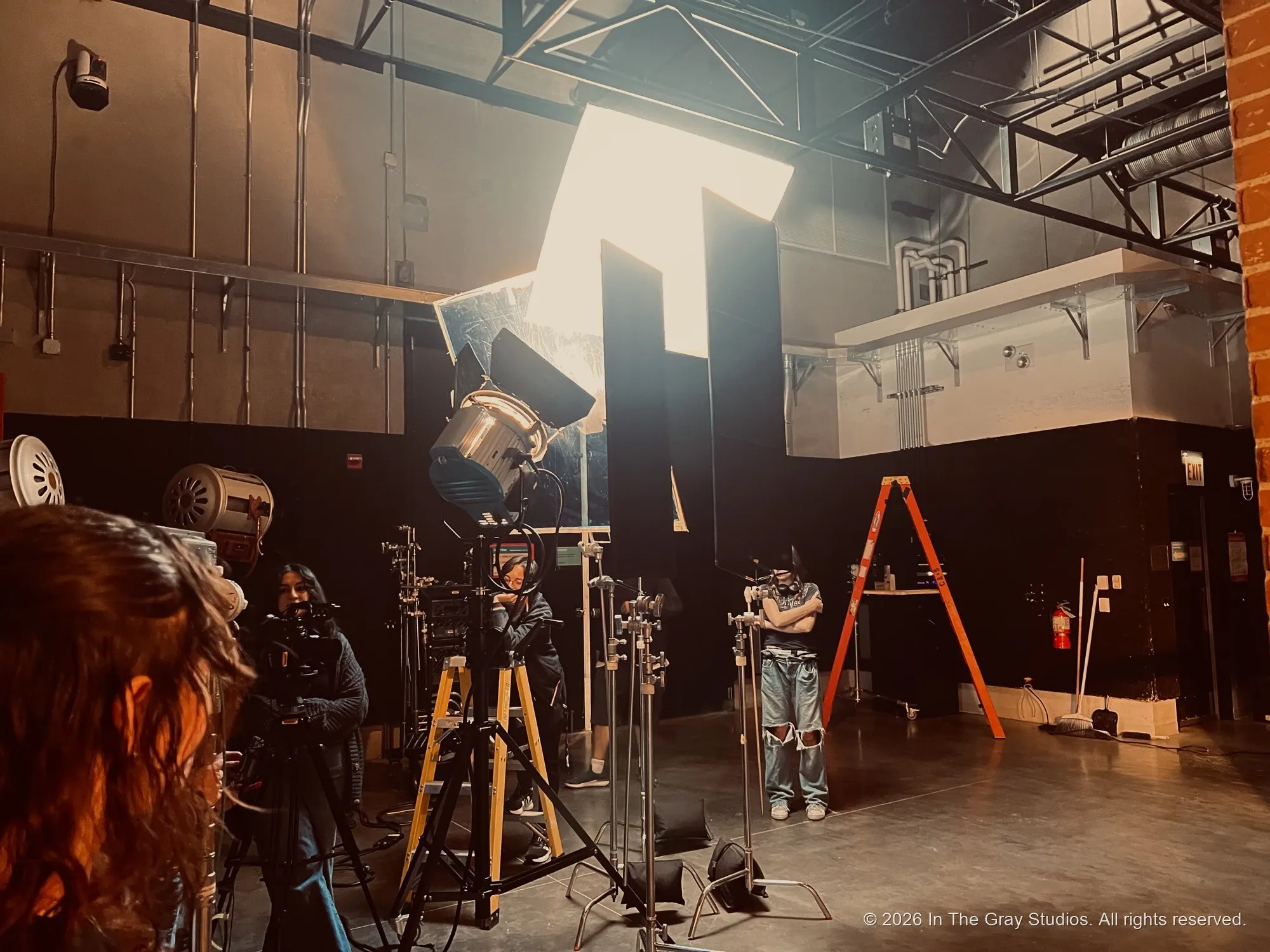 Behind The Scenes — photograph by Naimah Gray