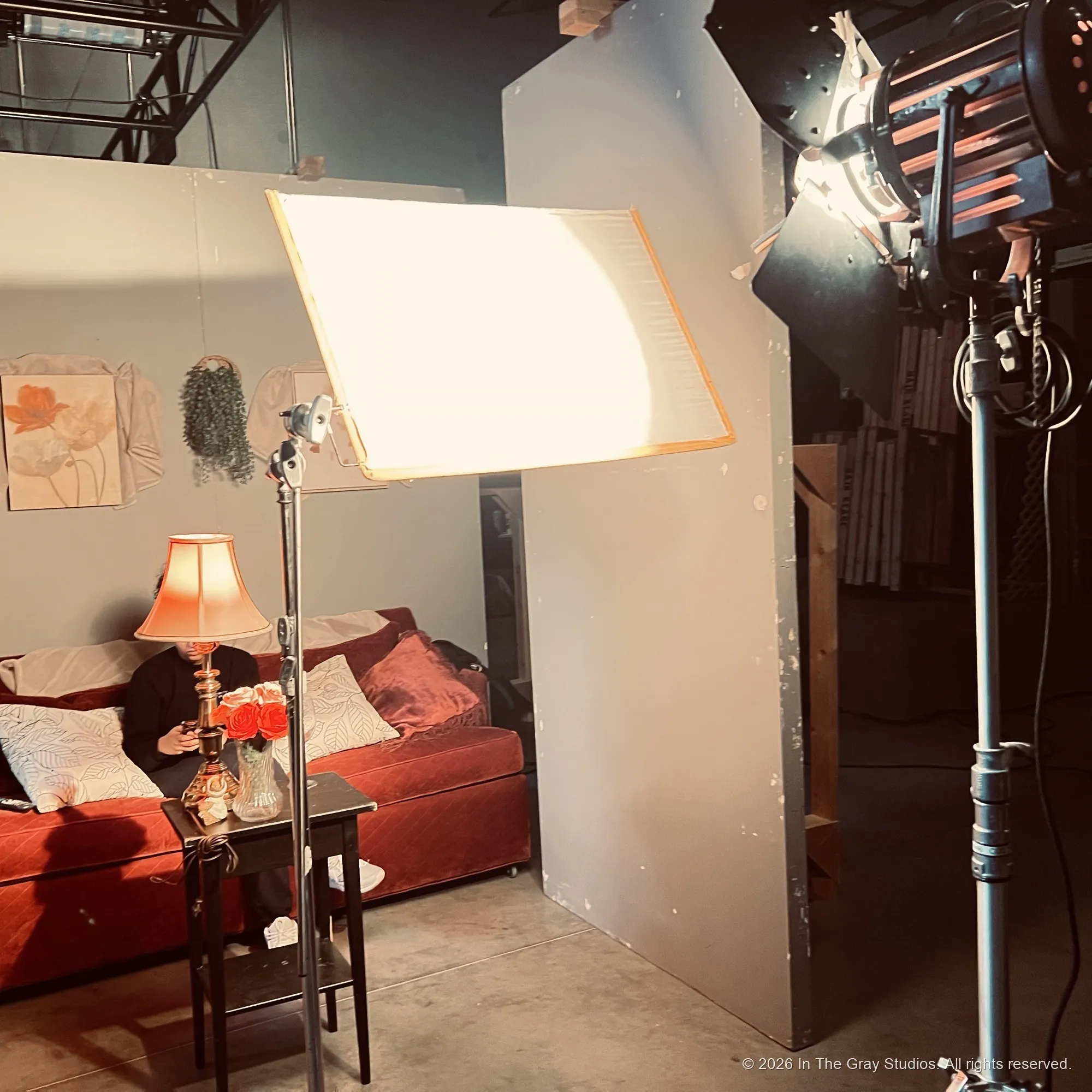 Behind The Scenes — photograph by Naimah Gray