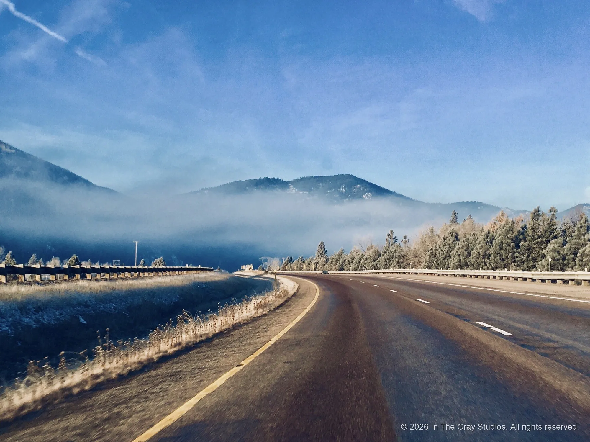 The Road — photograph by Naimah Gray