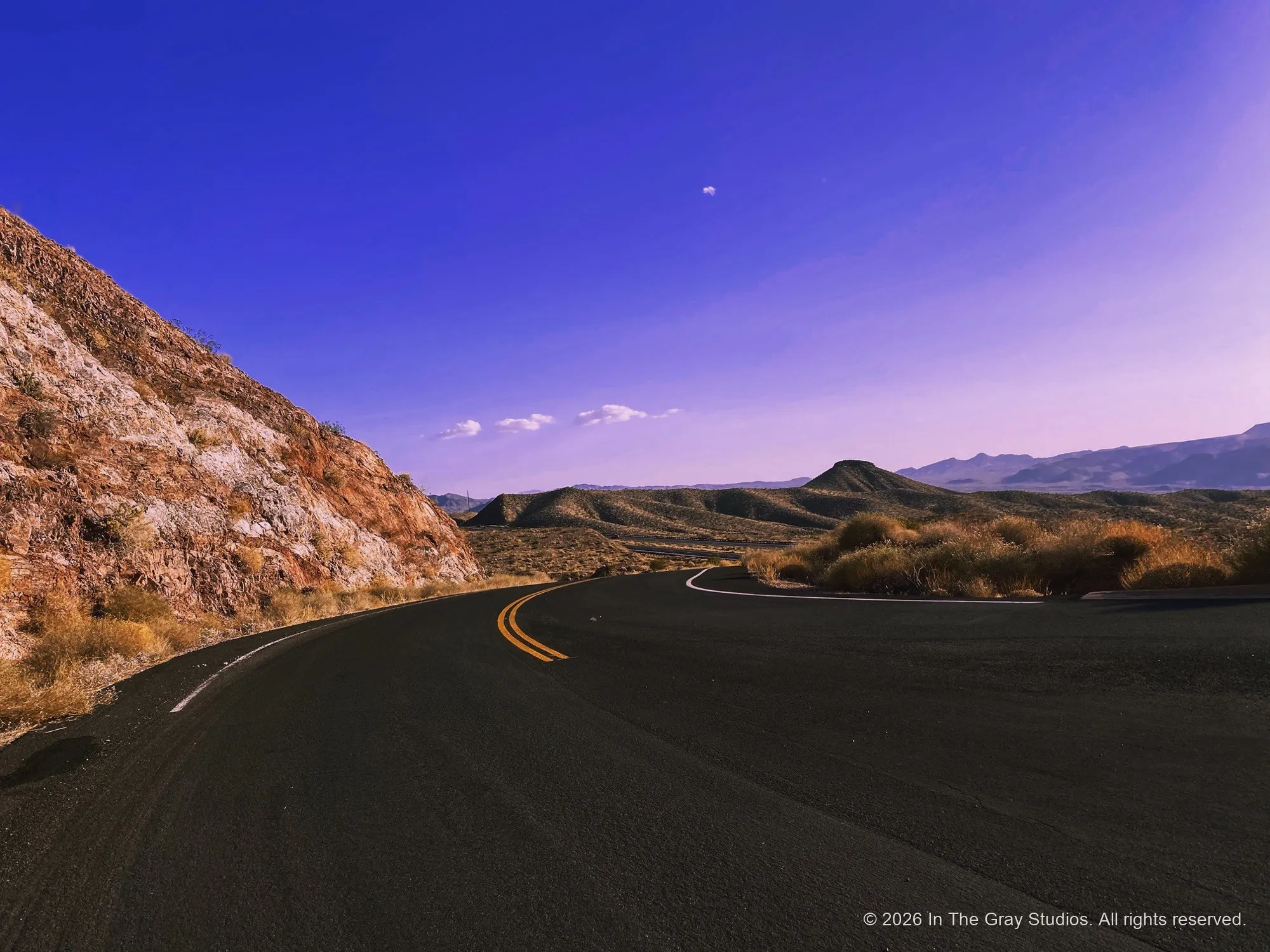 The Road — photograph by Naimah Gray