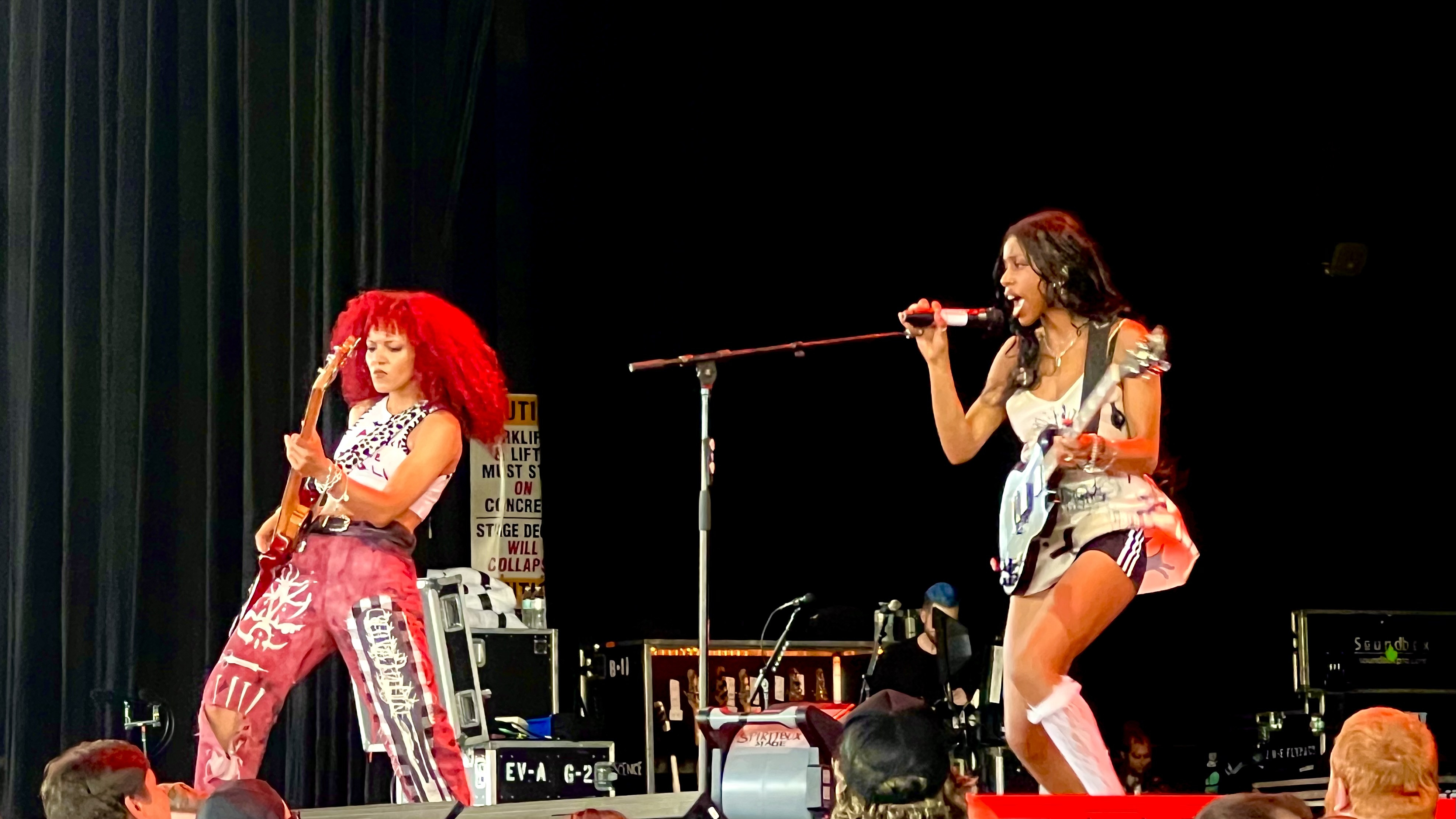 Photo by Naimah G: Nova Twins live on stage